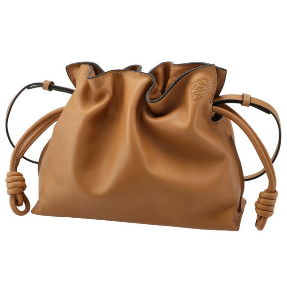 Loewe Flamenco Mini Shoulder Bag Camel Brown - Picture 2 of 9